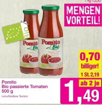 Sutterlüty Pomito Bio Passierte Tomaten 500 g Angebot