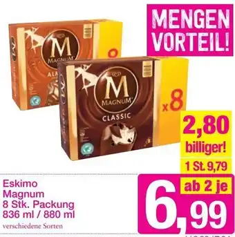 Sutterlüty Eskimo Magnum 836 ml/ 880 ml Angebot