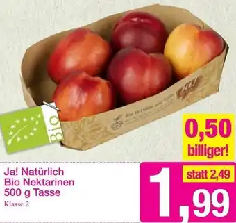 Sutterlüty Bio Nektarinen 500 g Angebot