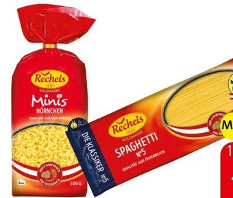 Eurospar Goldmarke Teigwaren Angebot