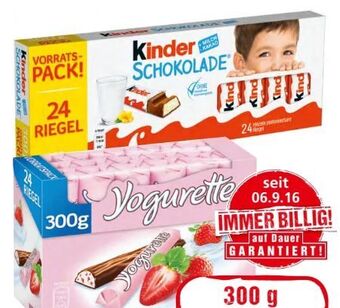 Eurospar Kinder Schokolade Angebot