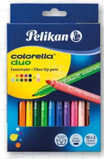 Interspar Fasermaler Colorella Duo Angebot