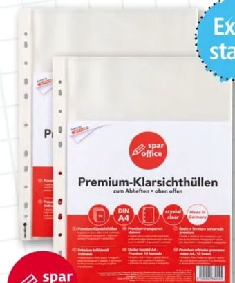 Interspar Premium Klarsichthüllen Angebot