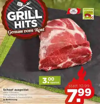 Unimarkt Schopf Ausgelöst per kg Angebot