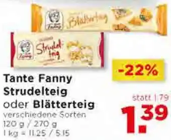 Unimarkt Strudelteig oder Blätterteig 120 g/270 g Angebot