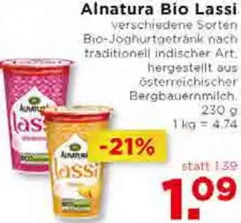Unimarkt Alnatura Bio Lassi 230 g Angebot