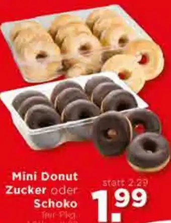 Unimarkt Mini Donut Zucker oder Schoko Angebot