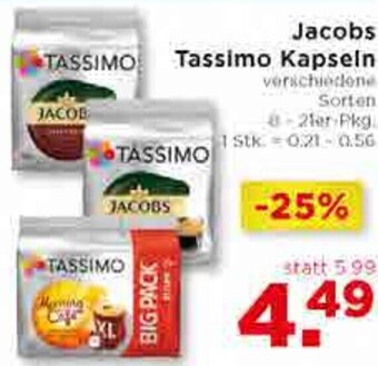 Unimarkt Jacobs Tassimo Kapseln Angebot