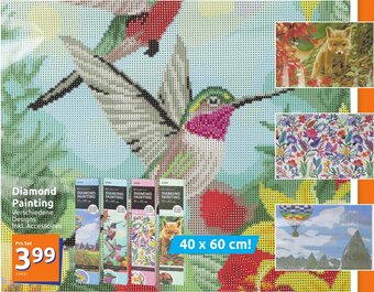 Action Diamond Painting 40 x 60 cm Angebot