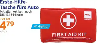 Action Erste-Hilfe-Tasche Fürs Auto Angebot
