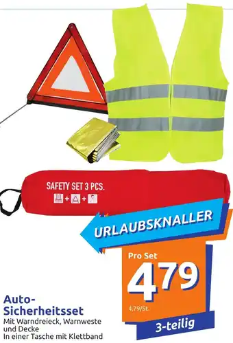 Action Auto-Sicherheitsset Angebot