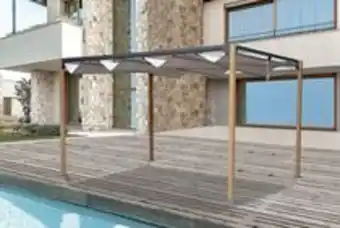 Mömax Pavillon nerol in grau/walnussfarben Angebot