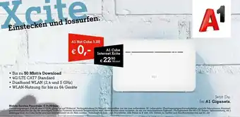 Hartlauer A1 Cube Internet Xcite Angebot