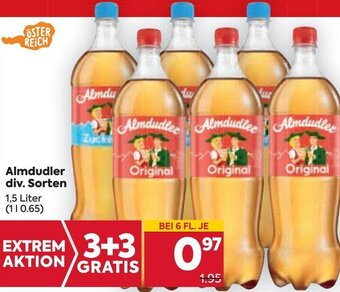 Billa Almdudler 1,5 Liter Angebot
