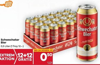 Billa Schwechater Bier 0,5 liter Angebot