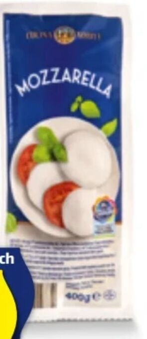 Hofer Mozzarella Angebot