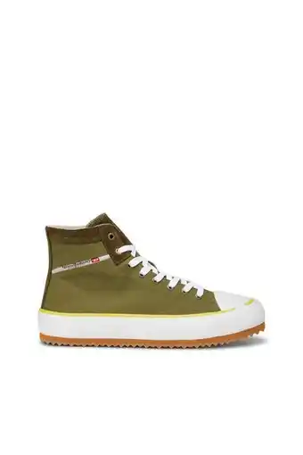 Diesel High top-sneakers aus gewaschenem canvas Angebot