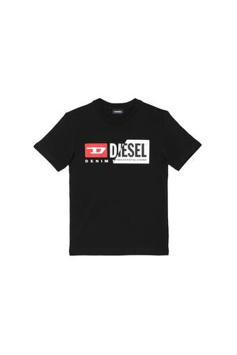 Diesel T-shirt mit aufdruck aus zwei logos Angebot