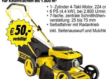 Zgonc Benzin-Rasenmäher MD 531 Angebot