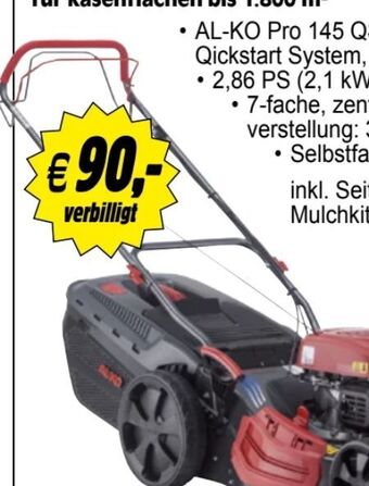 Zgonc Benzin-Rasenmäher Comfort 51.0 SP-A Angebot
