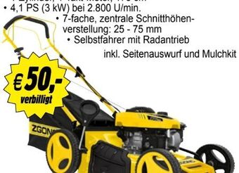 Zgonc Benzin-Rasenmäher MD 511 Angebot