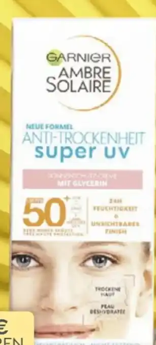Bipa Ambre Solaire Sensitiv Anti-Trockenheit Sonnencreme Gesicht Angebot