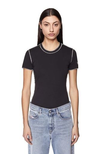 Diesel T-shirt aus overlock-stoff Angebot
