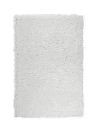 Möbelix Hochflor teppich weiß glossy 160x230 cm Angebot