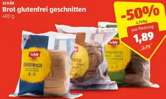 Hofer Brot Glutenfrei Deschnitten 400 g Angebot