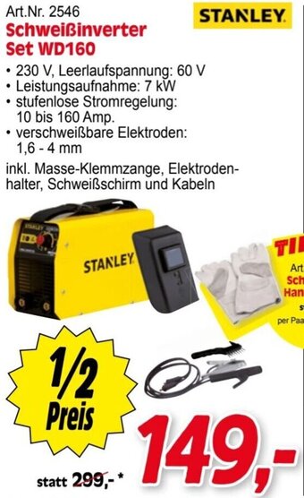 Zgonc Schweißinverter Set WD 160 Angebot