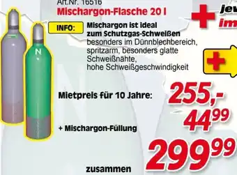 Zgonc Mischargon-Flasche 20 l Angebot
