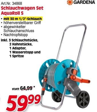 Zgonc Schlauchwagen Set AquaRoll S Angebot
