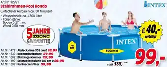 Zgonc Stahlrahmen-Pool Rondo 305 cm Angebot