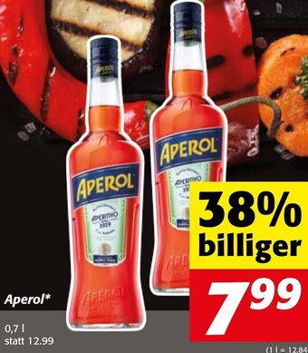 Strasser Markt Aperol 0,7 l Angebot