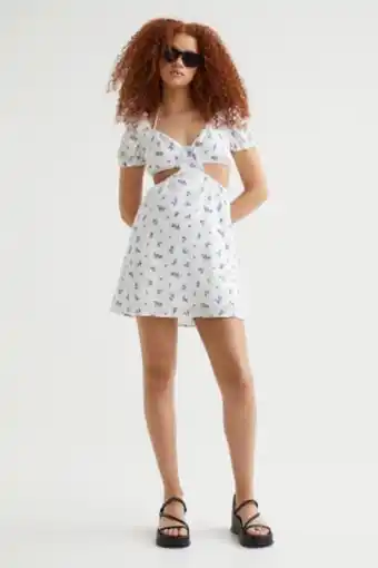 H&M Kleid mit cut-outs Angebot