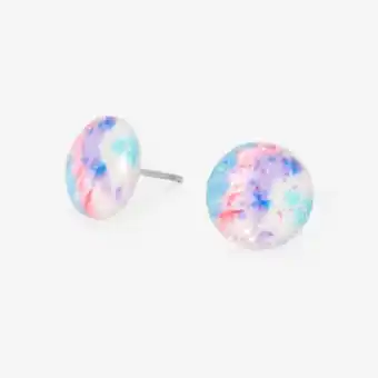 Claire's Rainbow pastel dot stud earrings Angebot
