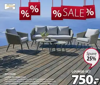 JYSK Lounge-Set Vebbestrup Ø72/53 x H42/36 cm Angebot