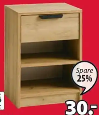 JYSK Jenslev Nachttisch B41 x H57 x T33 cm Angebot
