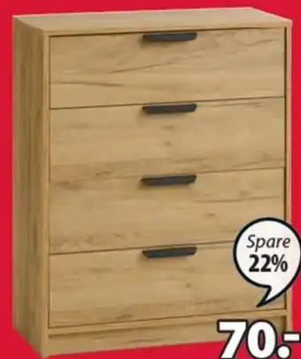 JYSK Jenslev Kommode B71 x H89 x T36 cm Angebot