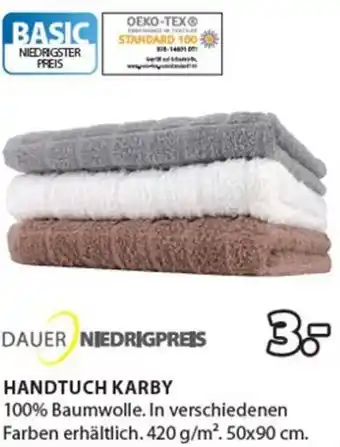 JYSK Handtuch Karby 50 x 90 cm Angebot