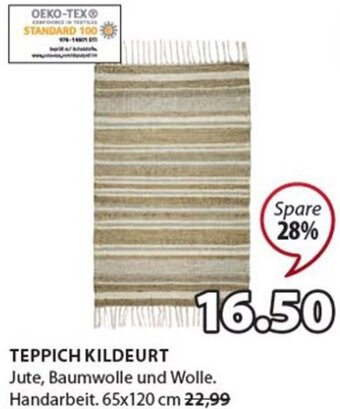 JYSK Teppich Kildeurt 65x120 cm Angebot