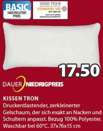 JYSK Kissen Tron 37x76x15 cm Angebot