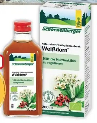 Martin Reformstark Schoenenberger Frischpflanzentrunk Weißdorn Angebot