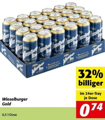 Nah&Frisch Wieselburger Gold 0,5 L Angebot