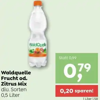 ADEG Waldquelle Frucht od. Zitrus Mix 0,5 Liter Angebot