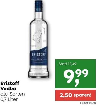 ADEG Eristoff Vodka 0,7 Liter Angebot