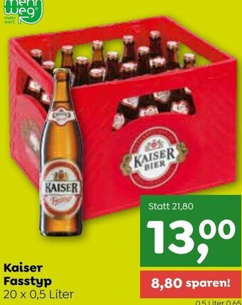 ADEG Kaiser Fasstyp 20 x 0,5 Liter Angebot