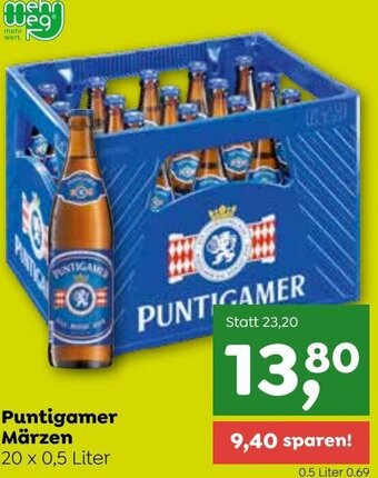 ADEG Puntigamer Märzen 20 x 0,5 Liter Angebot