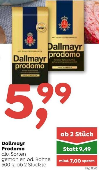 ADEG Dallmayr Prodomo 500 g Angebot
