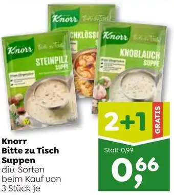 ADEG Knorr Bitte zu Tisch Suppen 3 Stück Angebot
